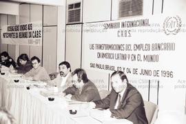 Reunião do Comitê Executivo da CABS (São Paulo-SP, 3-5 jun. 1996). Crédito: Vera Jursys