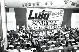 Encontro de Lula com Sindicalistas, promovido pela candidatura “Lula Presidente” (PT) nas eleiçõe...
