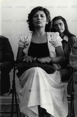 [Reunião de familiares de desaparecidos políticos integrantes do Comitê Brasileiro pela Anistia (CBA) (São Paulo-SP, 9 jan. 1978).] / Crédito: Ennio Brauns Filho.