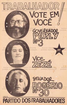 Trabalhador vota em você! . (1982, Brasil).