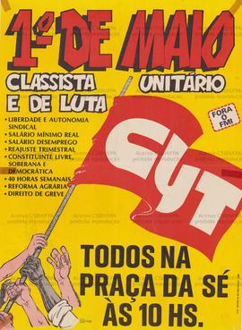 1o. de Maio: classista unitário e de luta (São Paulo (SP), 01/05/0000).