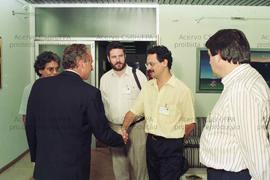 Encontro Nacional de Trabalhadores em Empresas Químicas de Capital Alemão, 1º (Cajamar-SP, 11-13 jan. 1991). Crédito: Vera Jursys