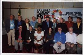 Reunião do Diretório Nacional do PT, realizado na sede nacional do partido (São Paulo-SP, 23-24 jan. 2000). / Crédito: Roberto Parizotti