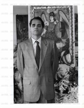 Retrato de Geraldo Bulhões (PSC-AL) (Localdo desconhecido, 7 dez. 1990). / Crédito: Protásio Nene/Agência Estado.