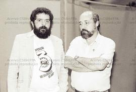 Retratos da Chapa 3 ao Sindicato dos Metalúrgicos de São Paulo (São Paulo-SP, mai. 1987). Crédito: Vera Jursys