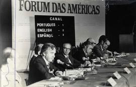 Fórum das Américas, realizado no Parque Anhembi ([São Paulo-SP, 12 jun. 1979]). / Crédito: Nellie...