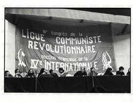 Congresso da Liga Comunista Revolucionária (LCR), 3º ([Saint-Gratien-França, jan. 1979]). / Crédito: Autoria desconhecida.