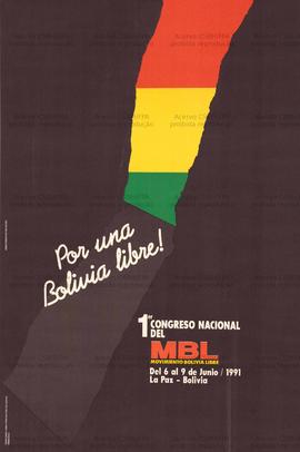 Por una Bolivia libre!  (La Paz (Bolívia), 06-09/06/1991).