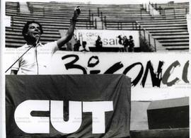 Congresso Nacional da CUT, 3º (Belo Horizonte-MG, 1988). / Crédito: Ricardo Lima.