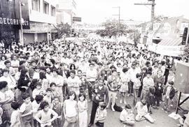 Comício de candidaturas do PT nas eleições de 1986 (São Caetano do Sul-SP, 14 out. 1986). Crédito: Vera Jursys