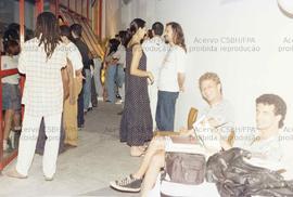 Inauguração do Espaço Cultural Lélia Abramo, no Sindicato dos Bancários de São Paulo, Osasco e Região (São Paulo-SP, [1995-1996?]). Crédito: Vera Jursys