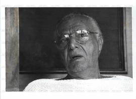 Retrato de Mário Amato, presidente da Federação das Indústrias do Estado de São Paulo (Fiesp) (Local desconhecido, 15 fev. 1991). / Crédito: Sérgio Tomisaki/Folha Imagem.