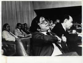Comissão Especial de Inquérito da Caixa Econômica Federal na Assembleia Legislativa (São Paulo-SP, [1980-1982?]). / Crédito: Jesus Carlos/Jornacoop.
