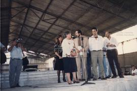 Visita da Prefeita Luiza Erundina à Funerária Municipal (São Paulo-SP, 9 mar. 1989). / Crédito: A...