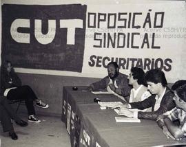 Retratos dos candidatos da Chapa de Oposição do Sindicato dos Securitários ([São Paulo-SP?], fev....