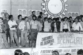 Encontro Nacional da Classe Trabalhadora, 2o (São Paulo-SP, 1 ago. 1982). / Crédito: Vera Jursys.
