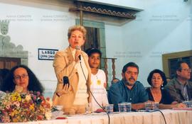 Evento não identificado [candidatura “Marta Governadora” (PT) nas eleições de 1998] [4] (São Paulo-SP, 1998). / Crédito: Roberto Parizotti