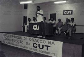Reunião da Chapa 2 ao Sindicato dos Metalúrgicos de Osasco (Osasco-SP, jan. 1987). Crédito: Vera ...