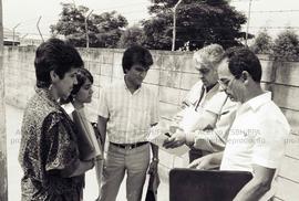 Reintegração da Comissão de Fábrica da Scopus (São Paulo-SP, 1987). Crédito: Vera Jursys