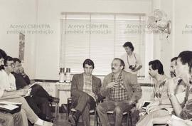 Reunião Intersindical (Local desconhecido, 30 set. 1988). Crédito: Vera Jursys