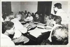 Reunião do Conselho de Urbanismo e Meio ambiente (Angra dos Reis-RJ, 1994). / Crédito: Francinete...