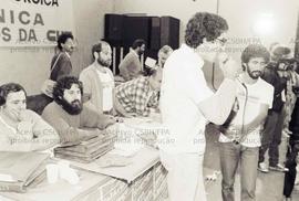 Convenção da Chapa 3 ao Sindicato dos Metalúrgicos de São Paulo (São Paulo-SP, mai. 1987). Crédit...