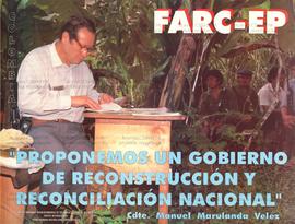 FARC-EP: “Proponemos un gobierno de reconstrución y reconciliación nacional” (Cdte. Manuel Marula...