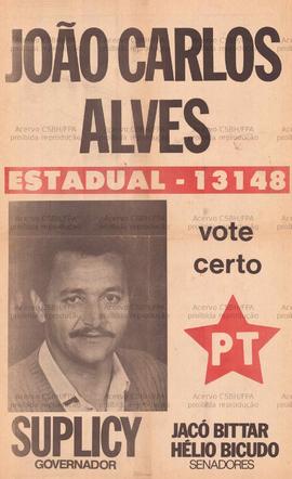 João Carlos Alves, estadual 13148 . (1985, São Paulo (SP)).