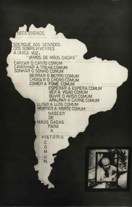 Exposição de poemas de Cirineu M. Cardoso (Local desconhecido, Data desconhecida).  / Crédito: Au...