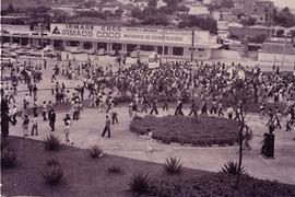 Ato público pelas comemorações do 1o. de Maio no Paço Municipal ([São Bernardo do Campo-SP], 1 mai. 1981).  / Crédito: Irineu