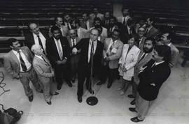 Parlamentares petistas (Brasília-DF, 1990). / Crédito: Paula Simas/Agência F4