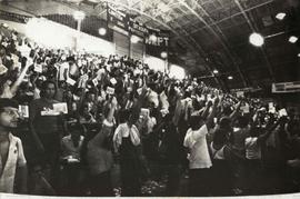 Congresso da UNE (Piracicaba-SP, 1-3 out. 1982). / Crédito: Vera Lúcia.