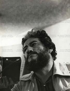 [Debate com Hugo Blanco no Sindicato dos Jornalistas de São Paulo (São Paulo-SP, jul.1979).?] / Crédito: Ennio Brauns Filho.