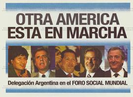 Otra America esta em Marcha (Argentina, Data desconhecida).