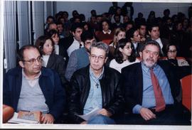 Ato em homenagem a Beth Lima, no Diretório Nacional do PT (São Paulo-SP, [1999?]). / Crédito: Autoria desconhecida