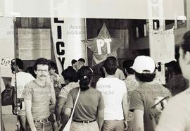 Encontro Estadual do PT-SP, na Assembleia Legislativa (São Paulo-SP, 1986). Crédito: Vera Jursys