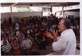 Retrato de José Genoino (PT) em evento não identificado nas eleições de 2002 (Local desconhecido,...