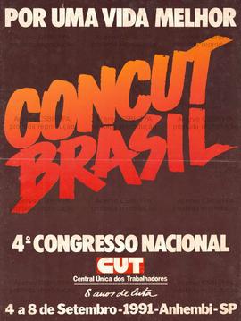 Por uma vida melhor, Concut Brasil (São Paulo (SP), 4-8/09/1991).