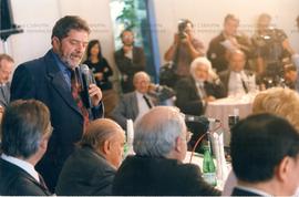 Reunião do Conselho Político da candidatura “Lula Presidente” (PT) nas eleições de 1998 (São Paul...