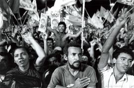 Comício da candidatura “Lula Presidente” (PT) nas eleições de 1989 (Fotaleza-CE,06 nov. 1989). / ...
