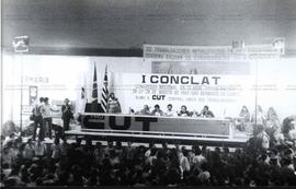 Congresso Nacional da Classe Trabalhadora, 1o (São Bernardo do Campo-SP, 26-28 ago. 1983). Crédito: Vera Jursys