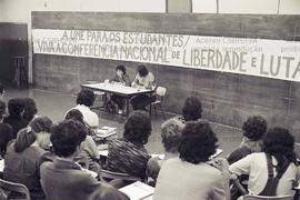 Conferência Nacional da Libelu, corrente estudantil ligada à OSI, na USP (São Paulo-SP, data desc...