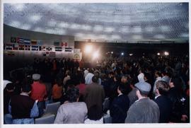 9a. Plenária Nacional da CUT no Memorial da América Latina (São Paulo-SP, ago. 1999).  / Crédito: Roberto Parizotti
