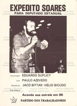 Expedito Soares. Deputado Estadual. (1986, São Paulo (SP)).