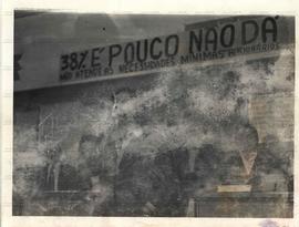 [Assembleia dos funcionários da USP?] (São Paulo-SP, 1978). / Crédito: Autoria desconhecida.