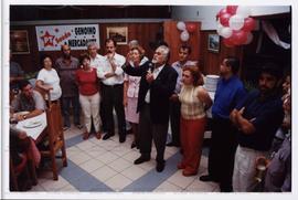 Visita de José Genoino (PT) a Itanhaém (SP) nas eleições de 2002 (Itanhaém-SP, 2002) / Crédito: Cesar Hideiti Ogata