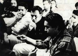 [Entrevista de Lula, Olívio Dutra e outros sindicalistas sobre o sindicalismo brasileiro concedida à sucursal do jornal Em Tempo (Belo Horizonte-MG, jul. 1978).] / Crédito: Autoria desconhecida/Em Tempo – Sucursal MG.