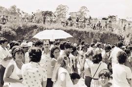 Atividades realizadas pelo movimento de moradia em Guaianazes (São Paulo-SP, mar. 1982). Crédito:...