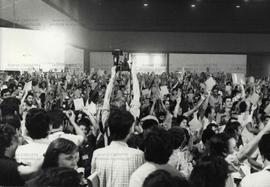 [Congresso Nacional da Classe Trabalhadora] ([São Bernardo do Campo-SP, 26 a 28 ago. 1983]) [Pavilhão Vera Cruz] – Conclat / Crédito: Autoria desconhecida.