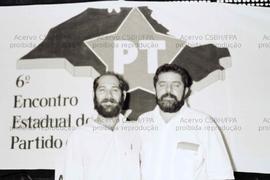 Encontro Estadual do PT-SP, 6º (Local desconhecido, 27 mai. 1990). Crédito: Vera Jursys